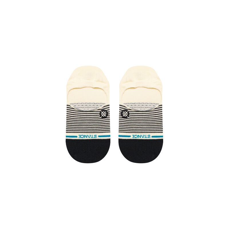 Ministripe Cotton No Show Socks