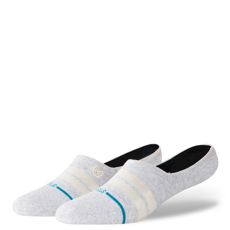 Racer Stripe Cotton No Show Socks