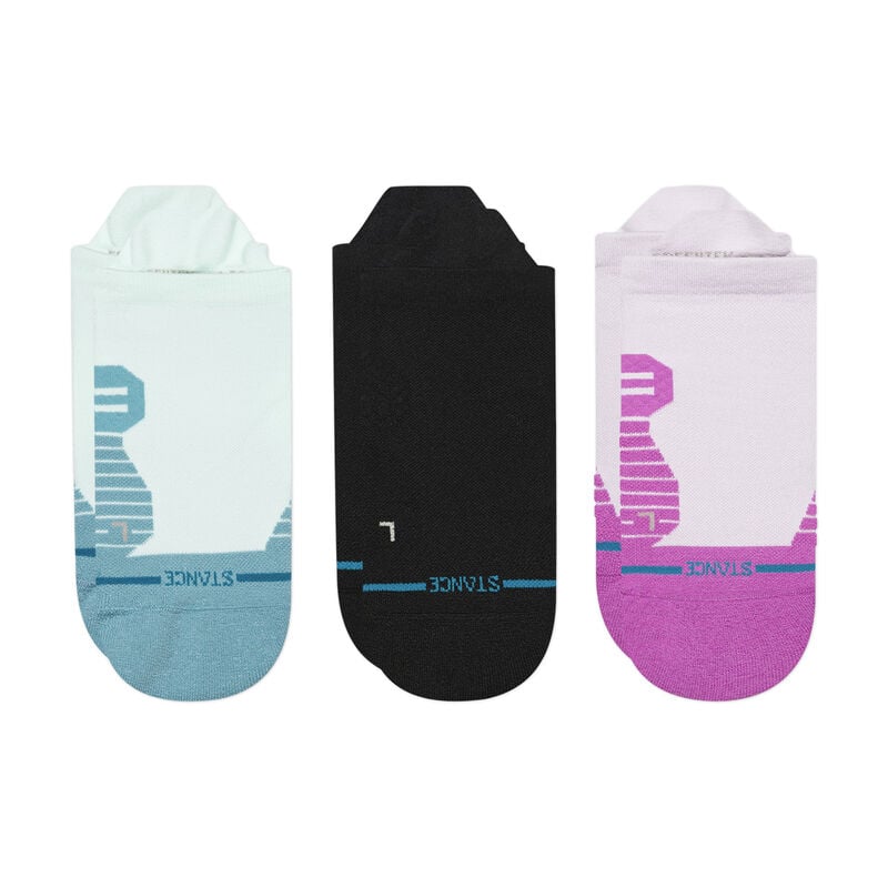 Light Performance Tab Socks 3 Pack - Fusion Multi