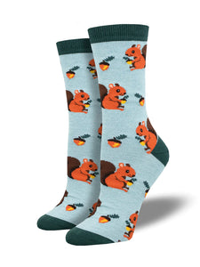 Nuts For Squirrel's Bamboo Women's Socks