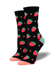 Strawberry Delight Women's Crew Socks