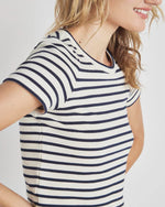 Load image into Gallery viewer, Whitney Stripe Terry Tee
