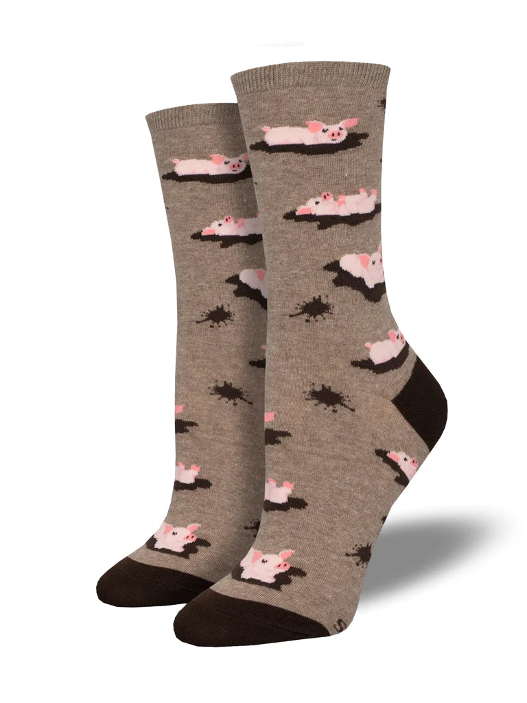 Pig Out Women's Crew Socks