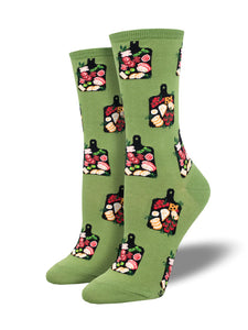 Charcuterie Women's Crew Socks