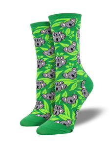 Koala Face Women's Crew Socks