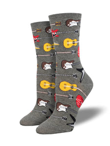 Guitar Riff Women's Crew Socks