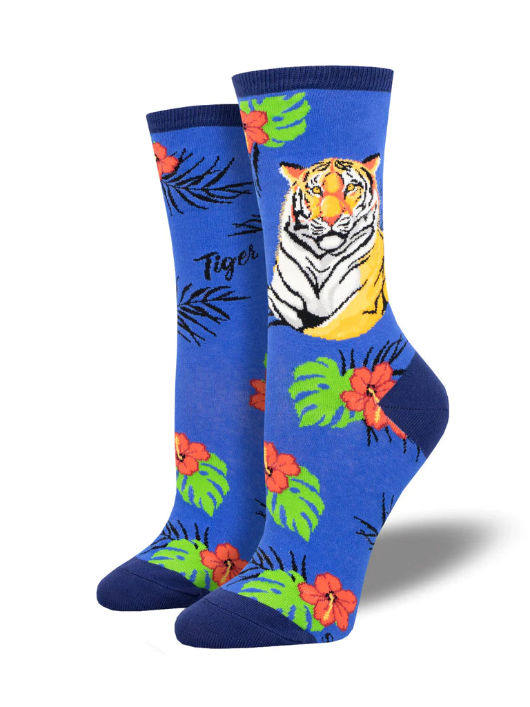 Tiger Women's Crew Socks