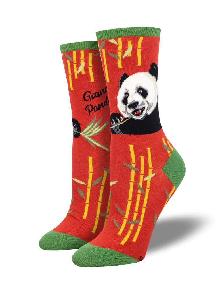 Giant Panda Women's Crew Socks