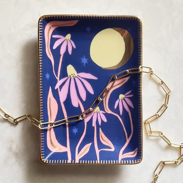 Fleur Porcelain Trinket Dish