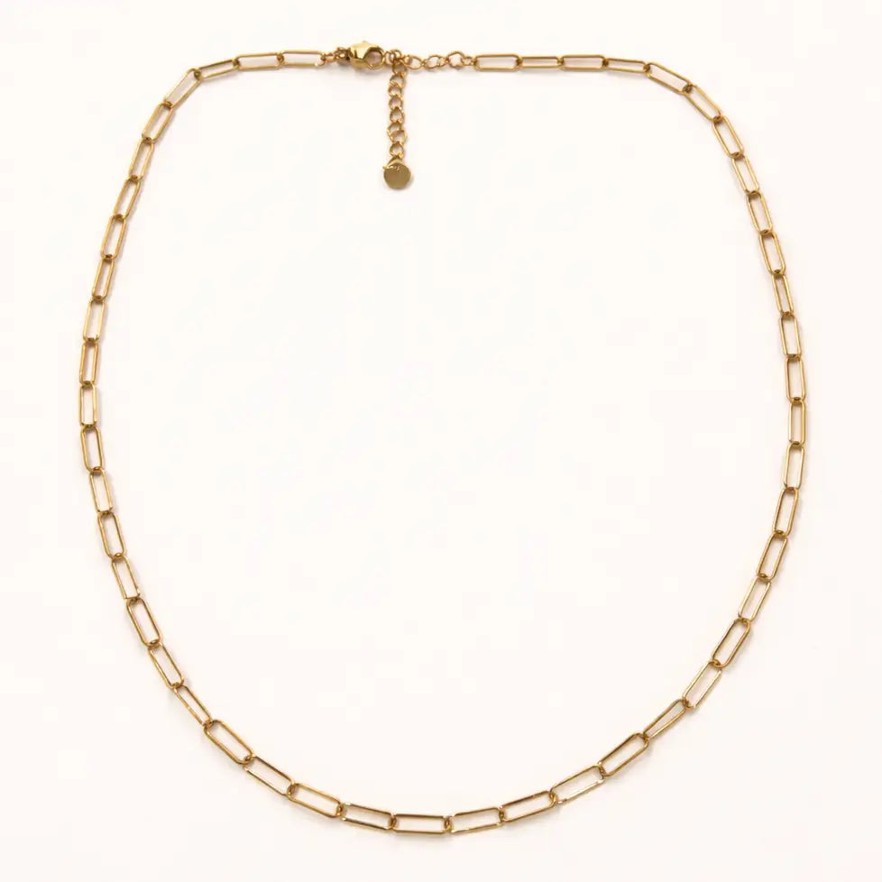 Paige Paperclip Necklace