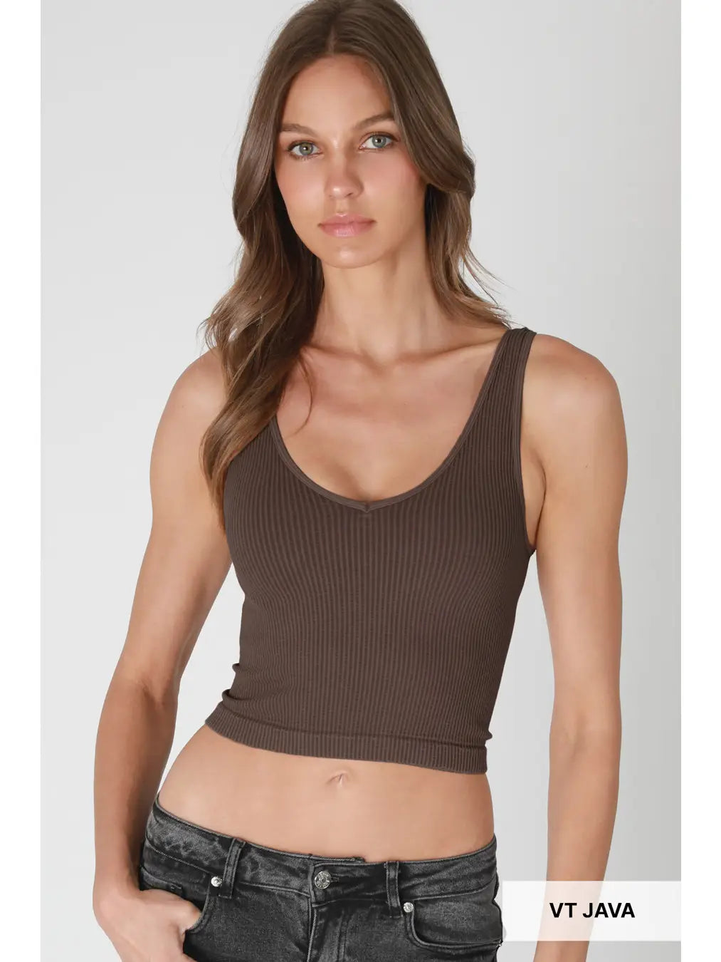 Vintage Reversible Crop Top