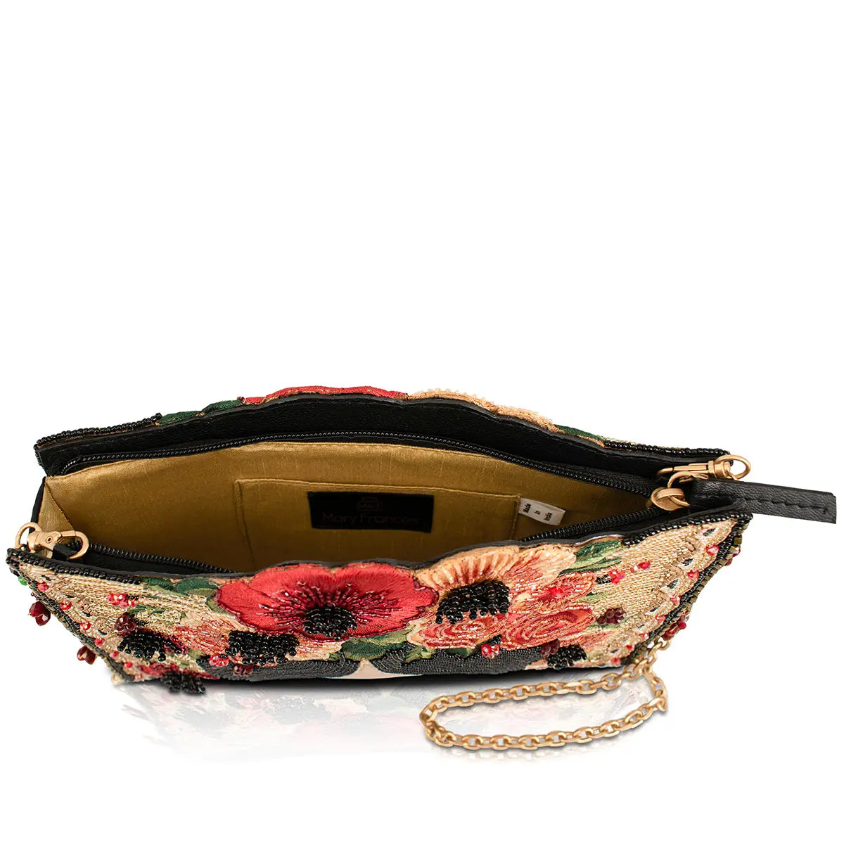 Icon Frida Kahlo with Flower Headpiece Crossbody Handbag