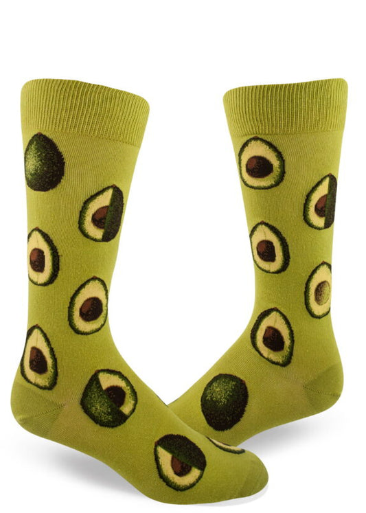 Avocado Phase Men's Crew Socks