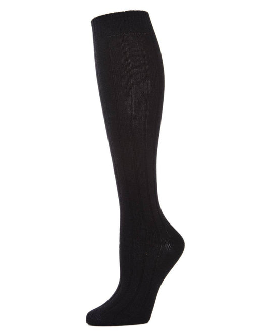 MeMoi Ribbed Knee High Socks