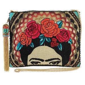 Frida Beaded Crossbody Handbag
