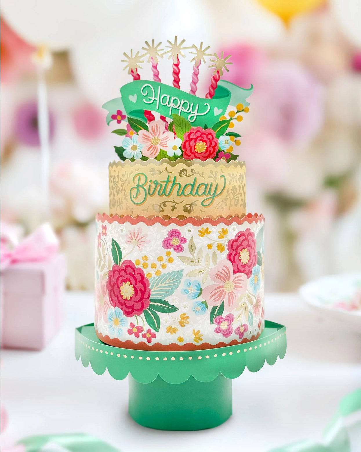 Blooming Birthday Cake