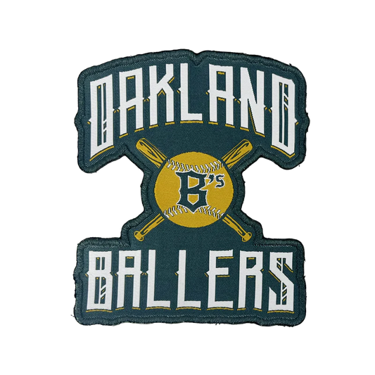 Oakland Ballers Alt  Logo Patch