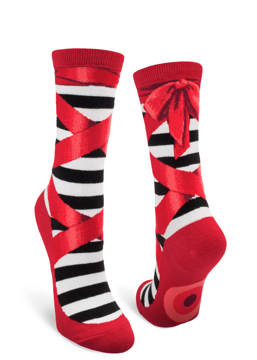 Ballet Slippers Women's Crew Socks