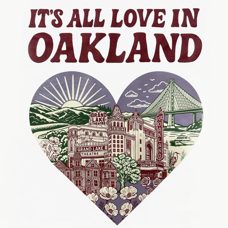 It's All Love in Oakland Tee