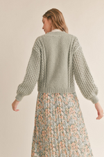 Load image into Gallery viewer, Piper Contrast Knit Cardigan
