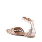 Load image into Gallery viewer, Bits n Pieces Sandal Pewter Leather
