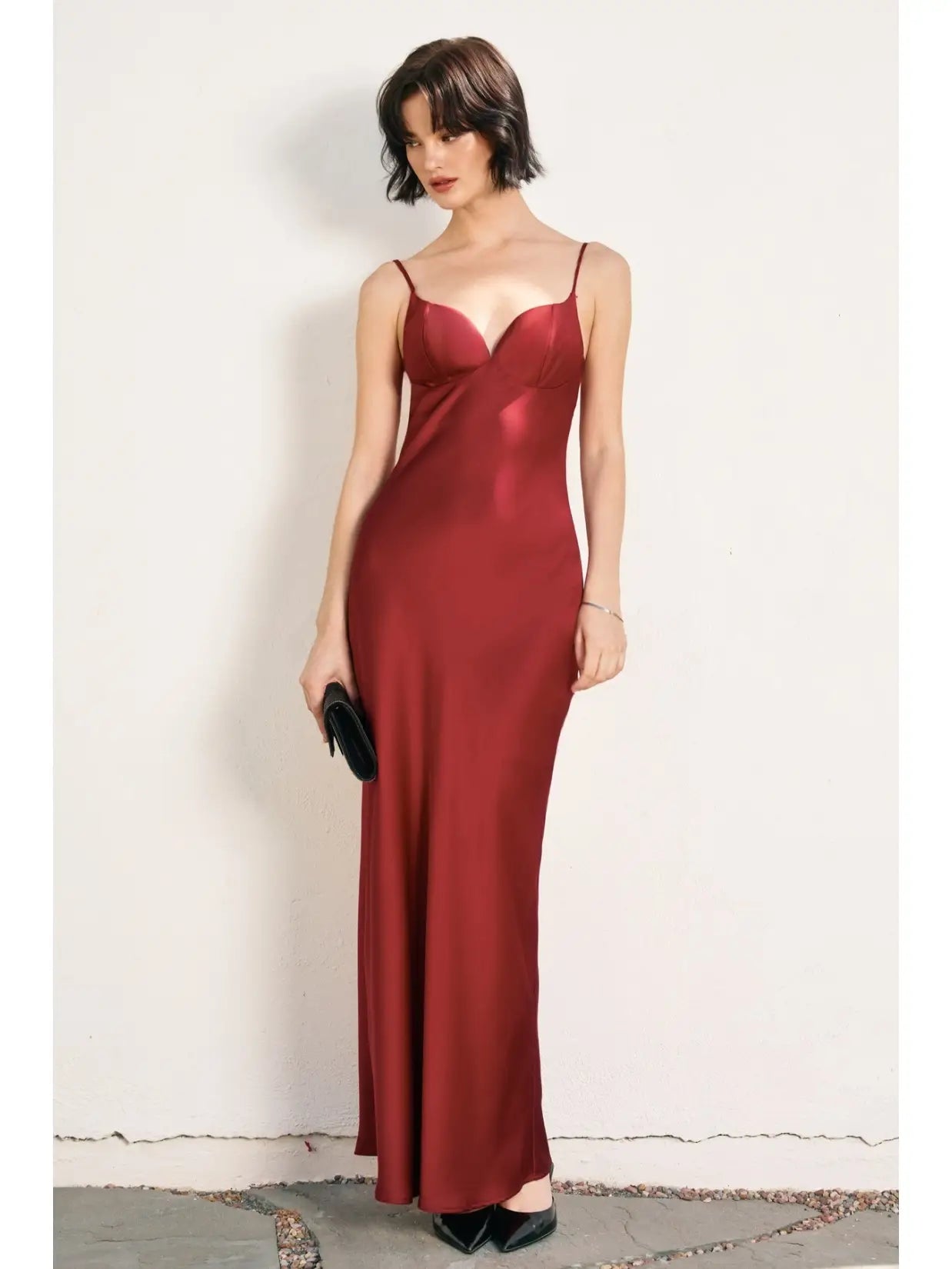 Going Out Cup Detail Maxi Dress