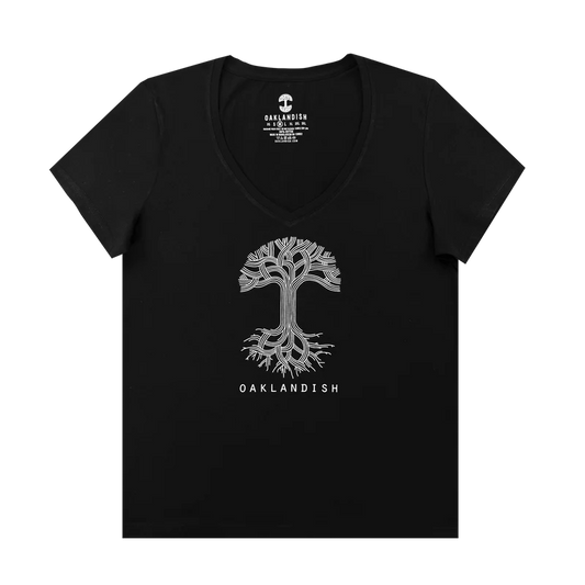 Women's Oaklandish Logo V-Neck Tee