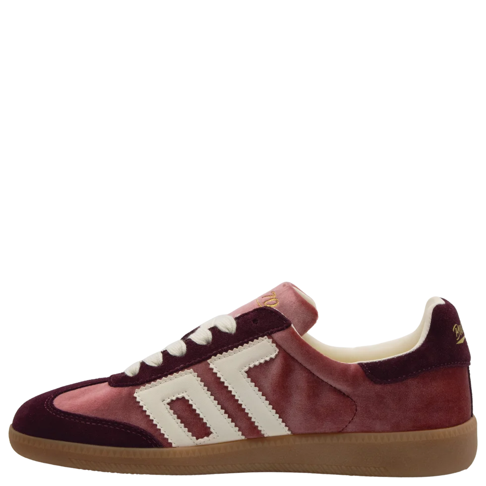 Cloud W26 in Velvet Wine Butter Sneakers