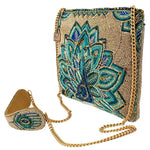 Load image into Gallery viewer, Royal Plume Crossbody Handbag
