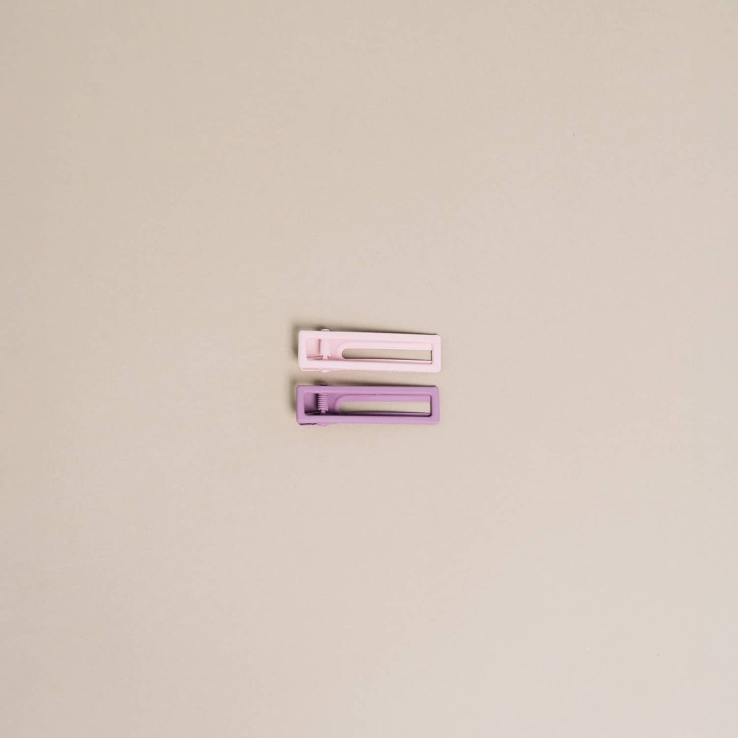 Lu Lu | Mauve + Pink | Alligator Hair Clip | Hair Pin