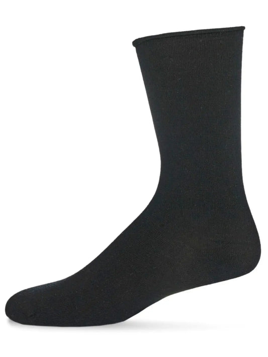 Back To Basics Roll Cuff Crew Socks