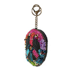 Load image into Gallery viewer, Make Peace Coin Purse/Key Fob
