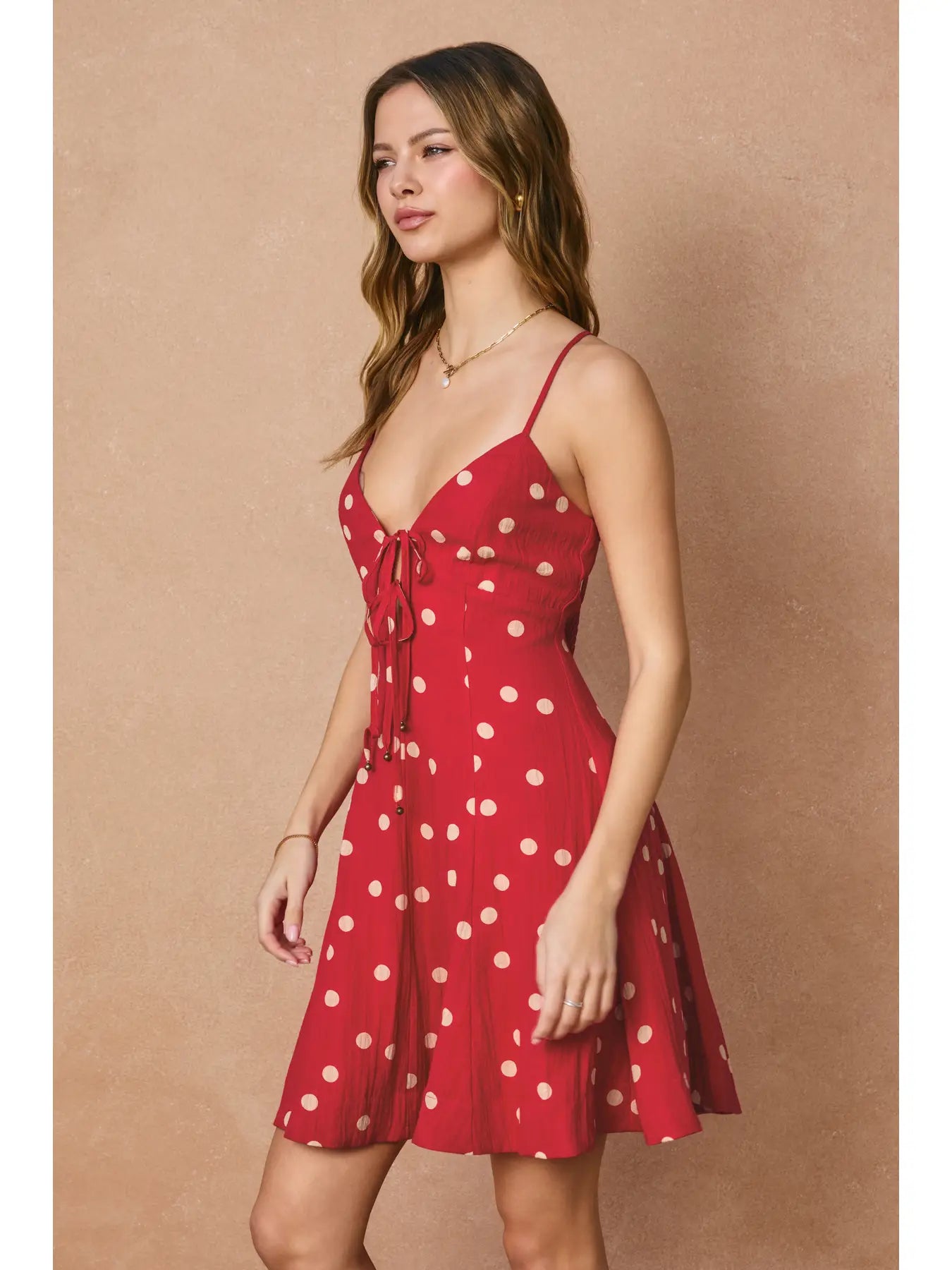 Show Out Cross Back Mini Dress