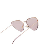 Load image into Gallery viewer, Fairfax Shiny Rose Gold Pink Tint Sunglasses
