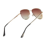 Load image into Gallery viewer, After Party Gold &amp; Brown Polarized Sunglasses

