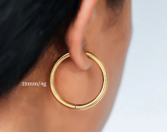 Dainty Hoops 18K Gold Filled