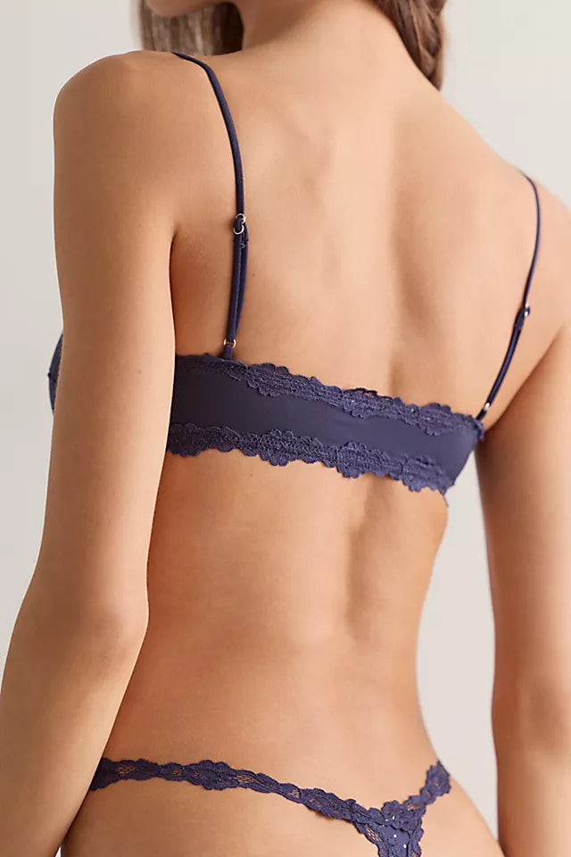 Charlie Lace MicroFiber Thong