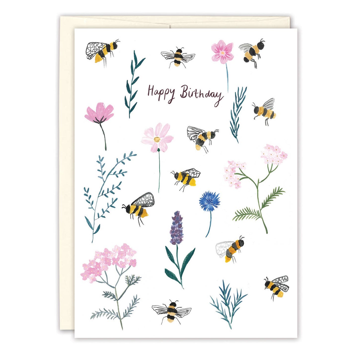 Bumblebee Birthday Card