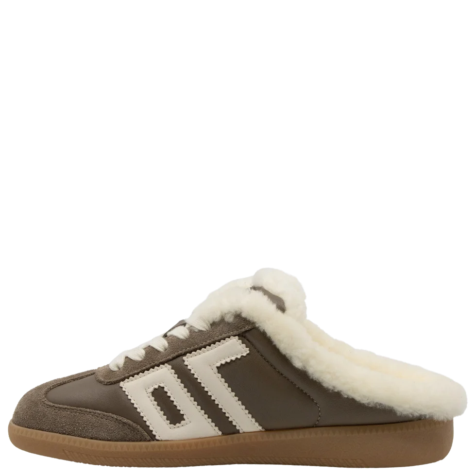Easter FL in Taupe Butter Backless Sneakers