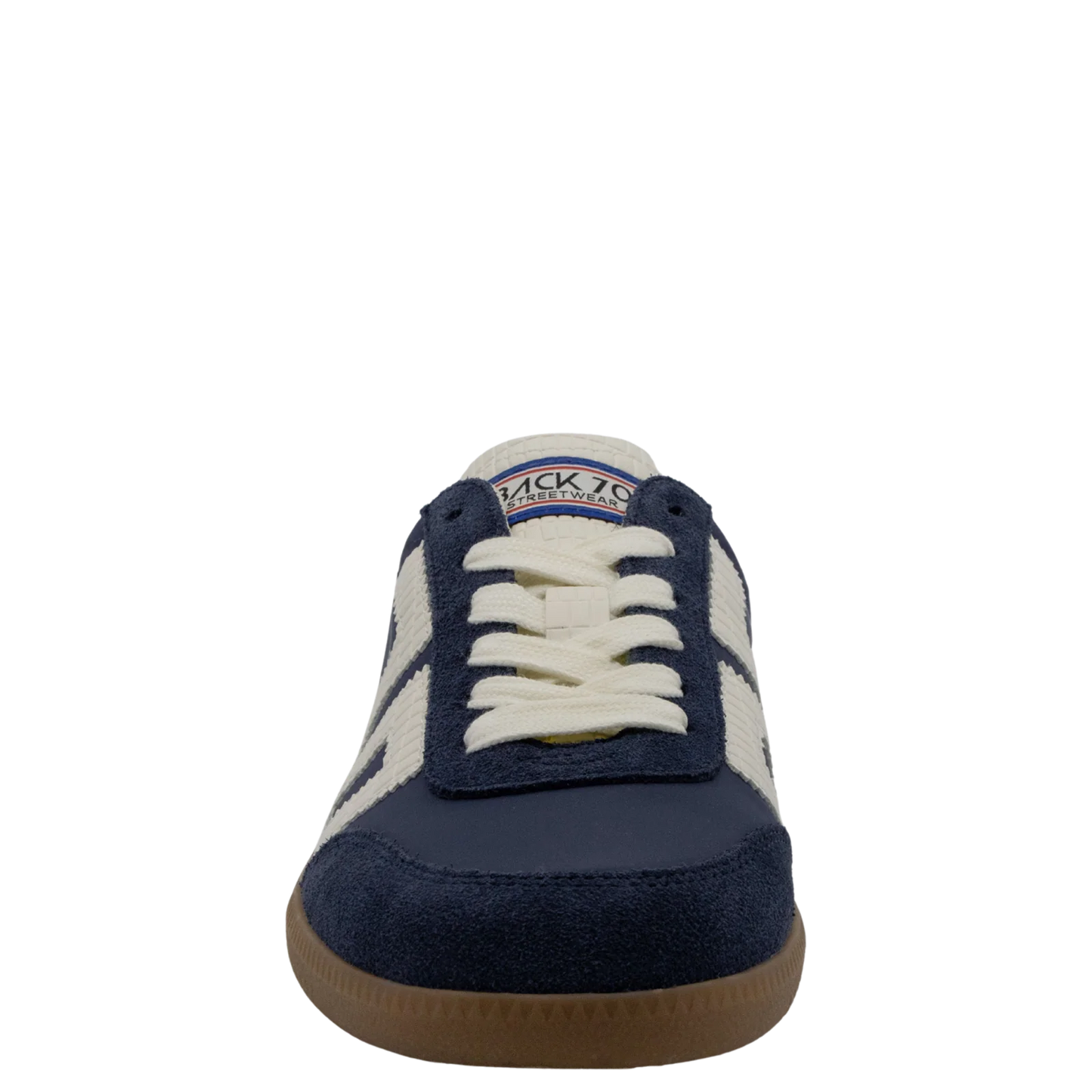 Easter In Navy Backless Sneakers