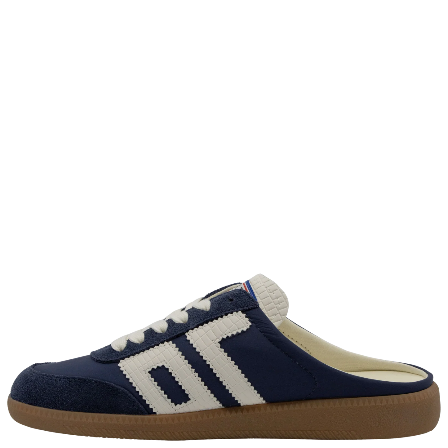 Easter In Navy Backless Sneakers