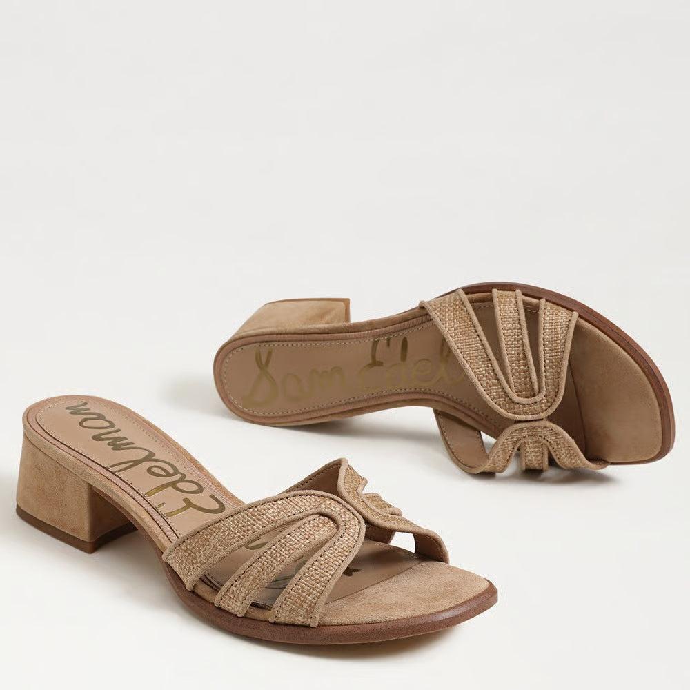 Farrin Block Heel Slide Sandal