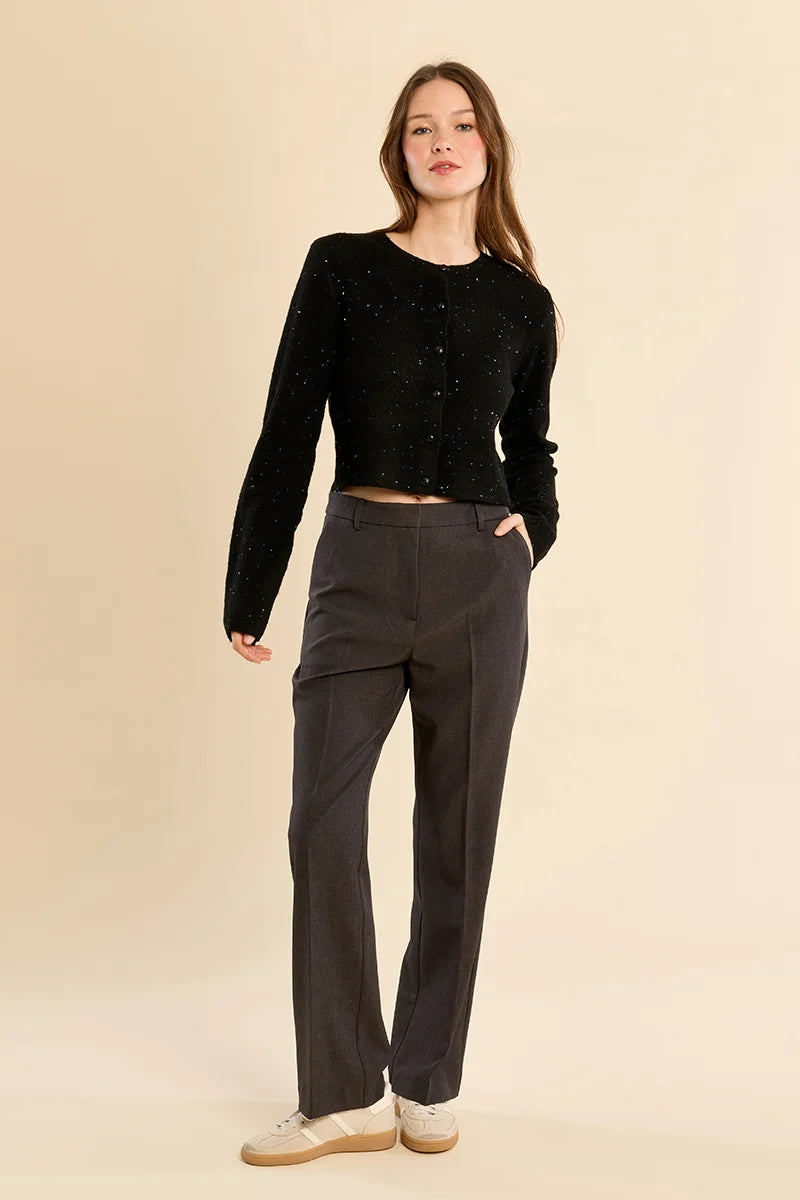 Short fitted cardigan (EF1678EN)