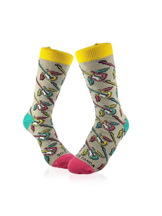 Flying Guitar Kid's Socks