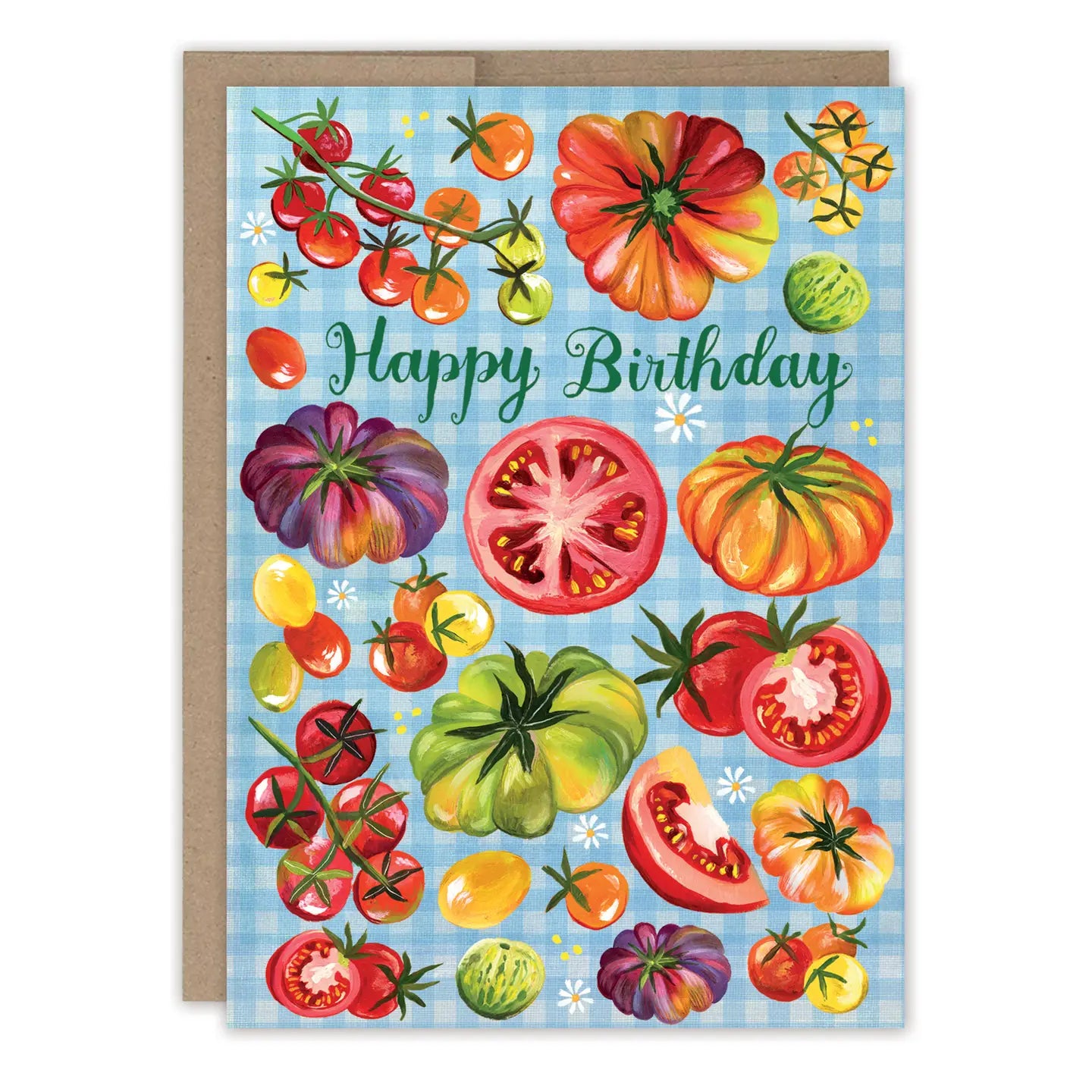 Tomatoes Birthday Card