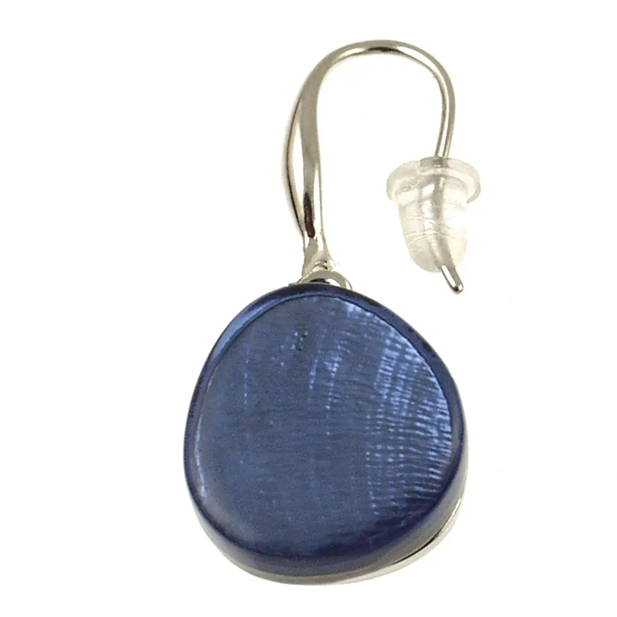 Shoreline Serenade Oval Resin & Shell Earrings