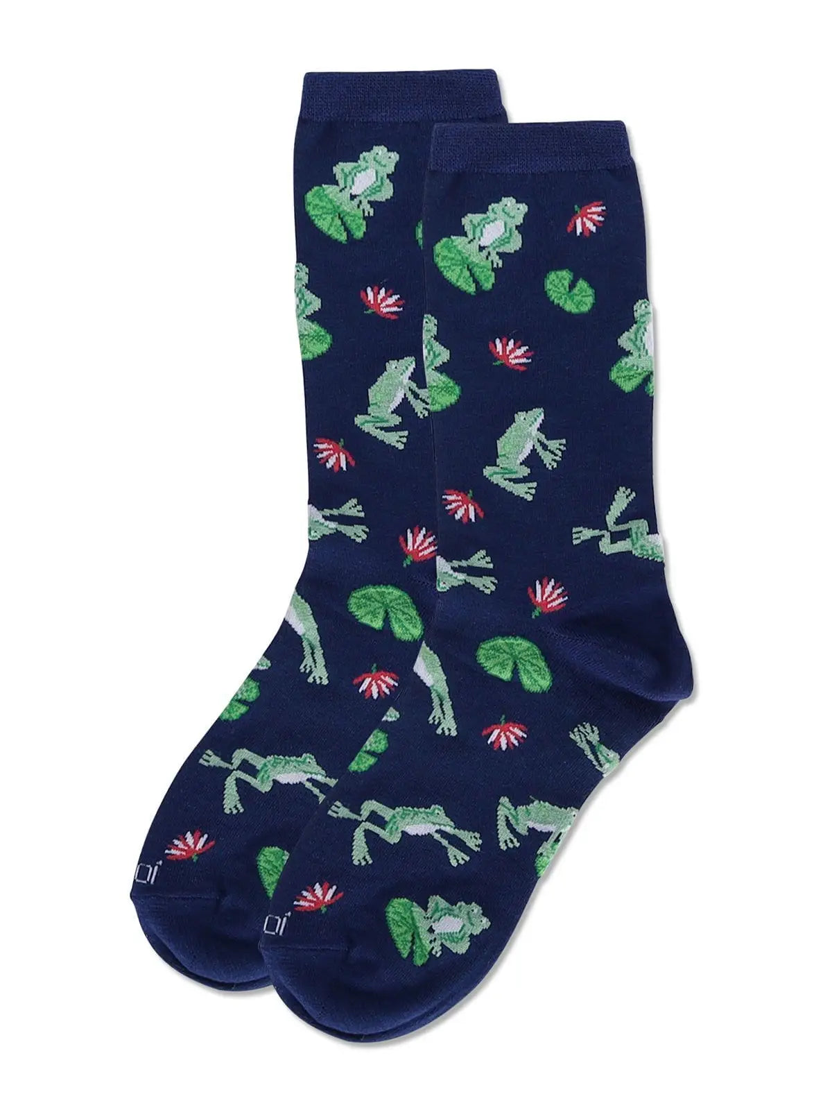 Women's Frogs Bamboo Crew Socks