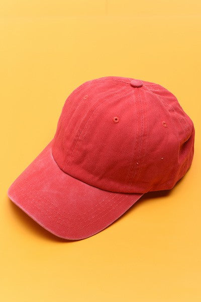 Vintage Washed Baseball Cap