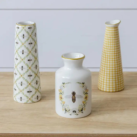 Bud Vases - Bee Kind