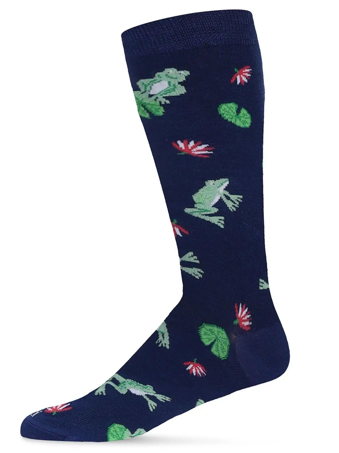 Men's Frogs Bamboo Crew Socks